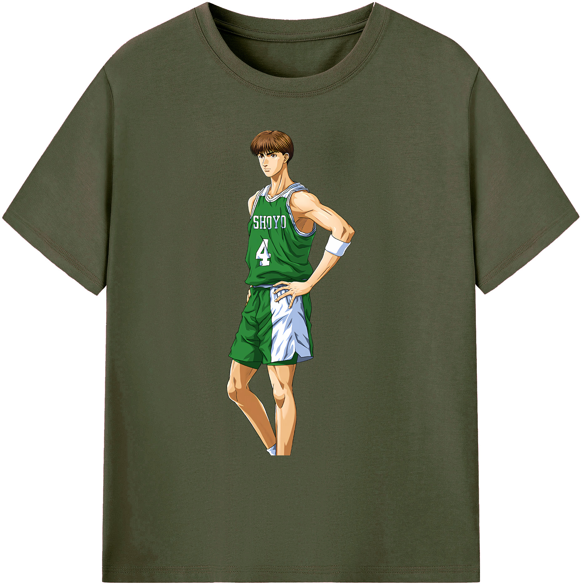 （画像用） SLAM DUNK／スラムダンク 綿100％ メンズ半袖Tシャツ｜肌触りやわらか＆通気性